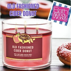 Bath & Body Works Old Fashioned Cider Donut Candle